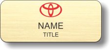 (image for) Toyota World of Newton Standard Gold badge