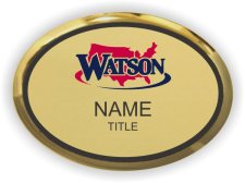 (image for) Watson Realty Corp Oval Executive Gold badge