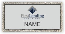 (image for) First Lending Solutions Bling Silver badge