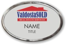 (image for) ValdostaSOLD Real Estate Oval Prestige Polished badge