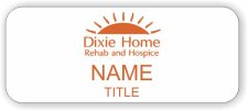 (image for) Dixie Home Rehab & Hospice Care Standard White badge