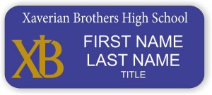 (image for) Xaverian Brothers High School Standard White badge