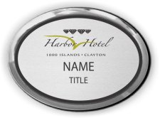 (image for) 1000 Islands Harbor Hotel Oval Executive Silver badge