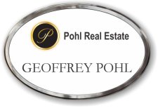 (image for) Pohl Real Estate Oval Prestige Polished badge