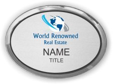 (image for) World Renowned Real Estate Oval Executive Silver badge