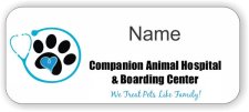 (image for) Companion Animal Hospital & Boarding Center Standard White badge