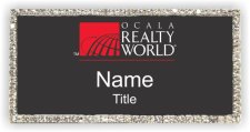 (image for) Ocala Realty World Bling Silver Other badge