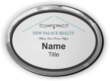 (image for) New Palace Realty Oval Executive Silver badge