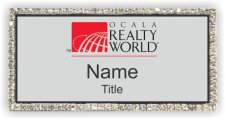 (image for) Ocala Realty World Bling Silver badge