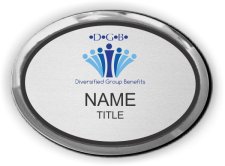 (image for) Diversified Group Benefits Oval Executive Silver badge