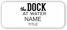 (image for) The Dock at Water Standard White badge