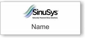 (image for) SinuSys Corp Standard White Square Corner badge