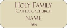 (image for) Holy Family Catholic Church Standard Other badge