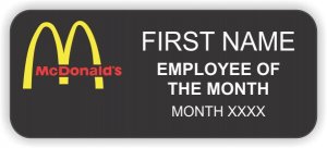 (image for) McDonald\'s Standard Silver badge