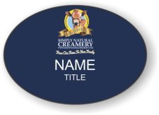 (image for) Simply Natural Creamery Oval Other badge