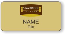 (image for) Staybridge Suites Shaped Gold badge