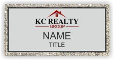 (image for) KC Realty Group Bling Silver badge