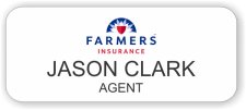 (image for) Clark Insurance Agency White Rounded Corners badge