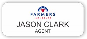 (image for) Clark Insurance Agency White Rounded Corners badge