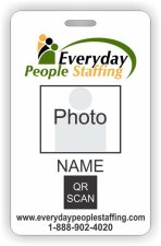 (image for) Everyday People Staffing Barcode ID Vertical badge