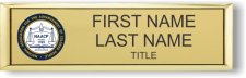 (image for) NAACP Small Executive Gold badge