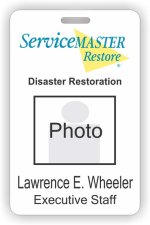 (image for) ServiceMaster Restore Photo Id - Vertical badge