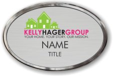 (image for) Kelly Hager Group Oval Prestige Polished badge