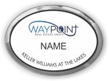 (image for) Waypoint Real Estate Group Oval Executive Silver Other badge