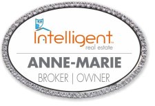 (image for) Intelligent Real Estate Oval Bling Silver Other badge