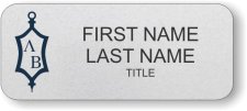 (image for) Lambda Beta Society Standard Silver badge