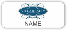 (image for) Villa Realty Associates, Inc. Standard White badge