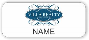 (image for) Villa Realty Associates, Inc. Standard White badge