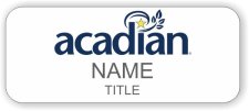 (image for) Acadian Standard White badge
