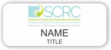 (image for) Southern California Reproductive Center Standard White badge