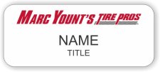(image for) Marc Yount's Tire Pros Standard White badge