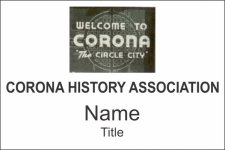 (image for) CORONA HISTORY ASSOCIATION Custom Badge badge