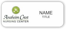 (image for) Anaheim Crest Nursing Center Standard White badge