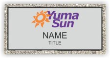 (image for) Yuma Sun Bling Silver badge