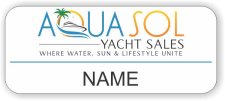 (image for) Aqua Sol Yacht Sales Standard White badge