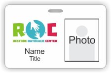 (image for) R.O.C. - Restore Outreach Center Photo ID Horizontal badge