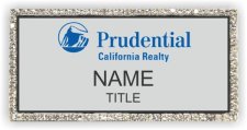 (image for) PRUDENTIAL CALIFORNIA REALTY Bling Silver badge