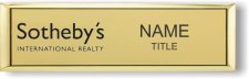 (image for) Sotheby's International Realty - Sunset Strip Small Executive Gold badge