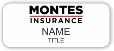 (image for) Montes Insurance Standard White badge