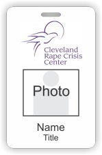 (image for) Cleveland Rape Crisis Center Photo ID Vertical badge