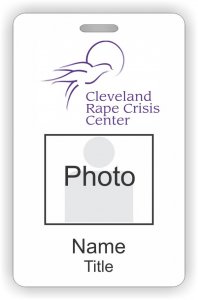 (image for) Cleveland Rape Crisis Center Photo ID Vertical badge