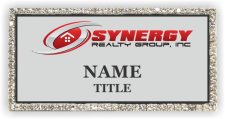 (image for) Synergy Realty Group Bling Silver badge