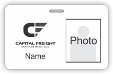 (image for) Capital Freight Management, Inc. Photo ID Horizontal badge