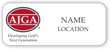 (image for) American Junior Golf Association Standard White badge