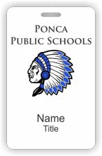 (image for) Ponca Public Schools ID Vertical badge