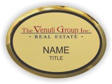 (image for) The Venuti Group Inc. Oval Executive Gold badge